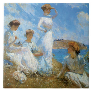 Carreau Été, par Frank W. Benson