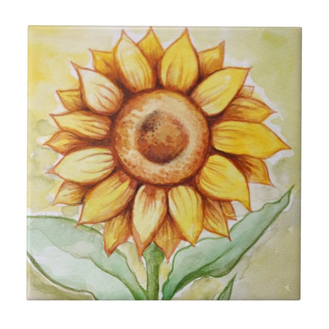 Carreau Été tournesol (Devant)