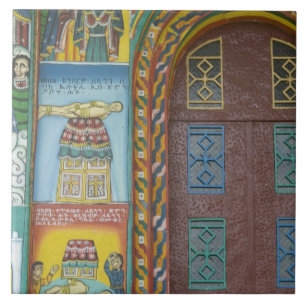 Carreau Ethiopie :  région du Tigré, Axum, Église du Ch