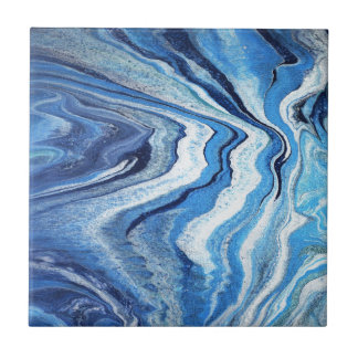 Carreau Étincelle bleue de Geode