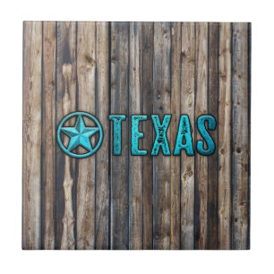 Carreau Étoile de Texas rustique (bleue)