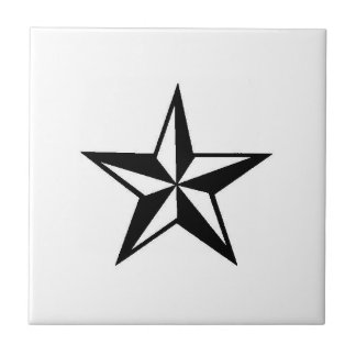 Carreau Étoile nautique simple