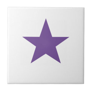 Carreau Étoile Violette