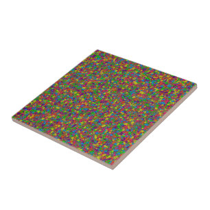 Carreau Étoiles métalliques colorées TILE CÉRAMIQUE