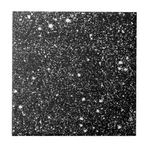 Carreau Étoiles noires d'étincelle