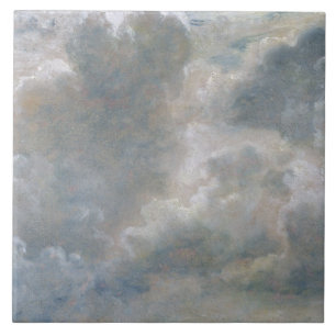 Carreau Étude de John Constable   des cumulus, 1822 (oi