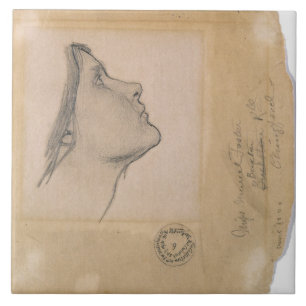 Carreau Étudiez pour le "Lamia", c.1904-05 (le crayon sur