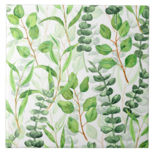 Carreau Eucalyptus