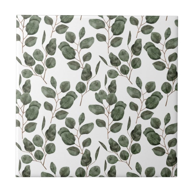 Carreau Eucalyptus Verdure Cuisine Retiré Salle de bain (Devant)