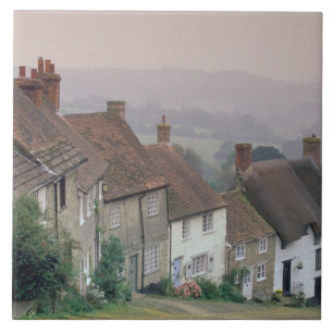 Carreau Europe, Angleterre, Dorset, Gold Hill, Shaftesbury