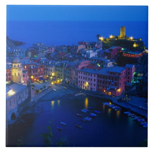 Carreau Europe, Italie, Cinque Terre, Vernazza. Coteau (Devant)