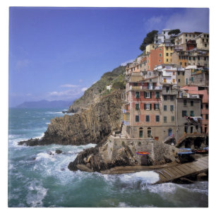 Carreau Europe, Italie, Riomaggiore. Riomaggiore est const