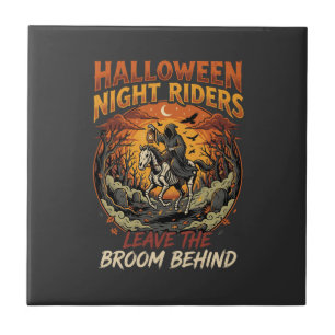 Carreau Évasion du cavalier sinistre d'Halloween