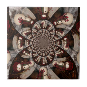 Carreau Extraordinaire Snowman