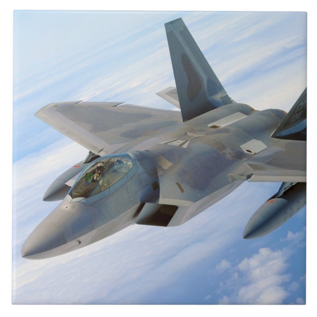 Carreau F-22 Raptor Military Jet (Devant)
