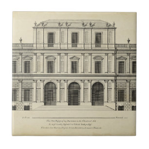 Carreau Façade de style théâtral de Colen Campbell
