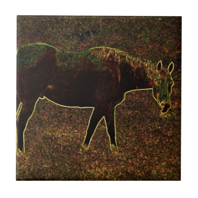 Carreau Faire du cheval autour (Devant)