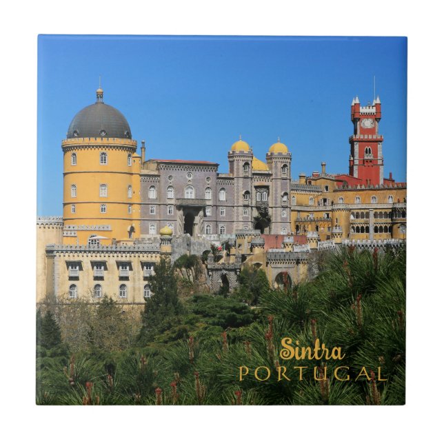 Carreau Fairytale Sintra Palace photo, Portugal (Devant)