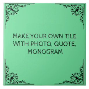 CARREAU FAITES VOTRE PROPRE TITRE CÉRAMIQUE