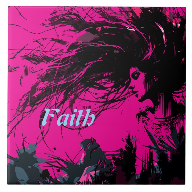 Carreau Faith Art Retro (Devant)