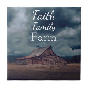 Carreau Faith Family Farm Photo Carrelage en céramique