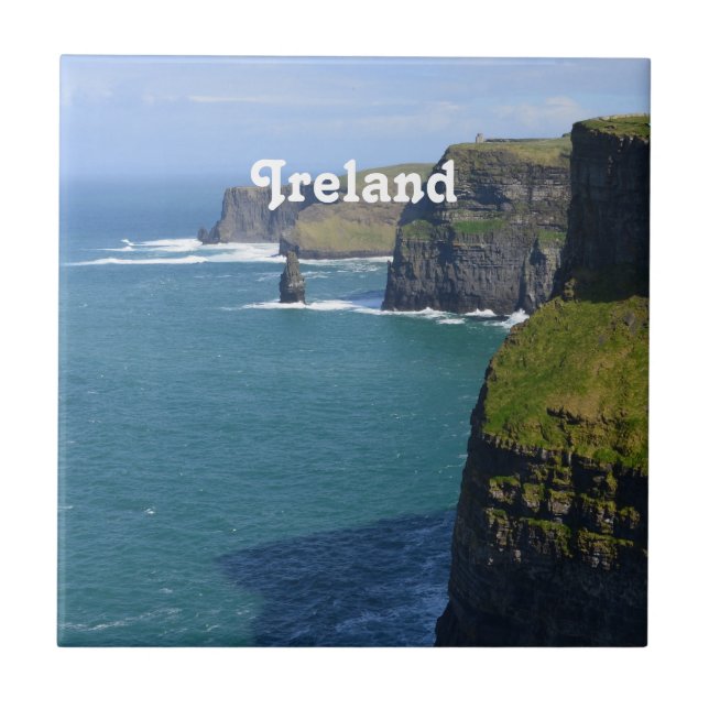 Carreau Falaise irlandaise de Moher (Devant)