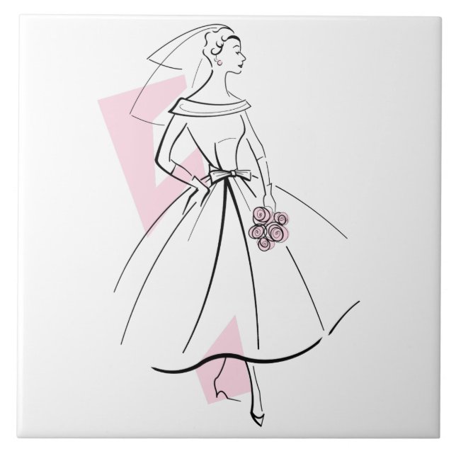 Carreau Fashion Bride Pink (Devant)