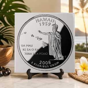Carreau Faux quart d'État d'Hawaï