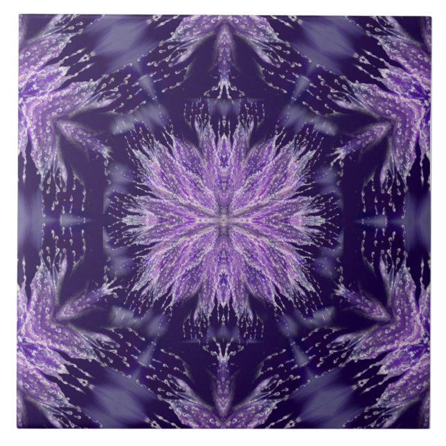 Carreau Fée de la pluie violette (Devant)