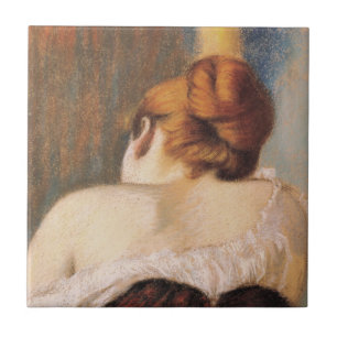 Carreau Femme dans une corse (par Federico Zandomeneghi)