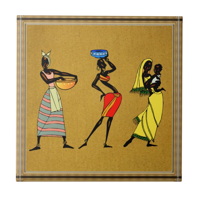 Carreau Femmes d'Afrique (Devant)