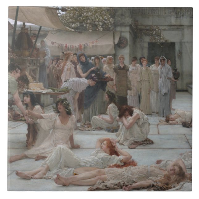 Carreau Femmes d'Amphissa (Grèce antique) (Devant)