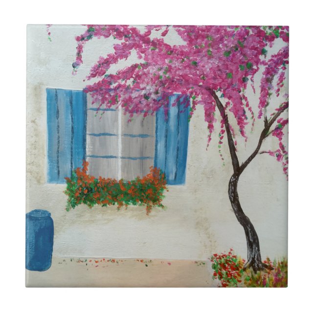 Carreau Fenêtre grecque (Devant)