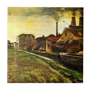 Carreau Fer Mill à La Haye par Vincent van Gogh