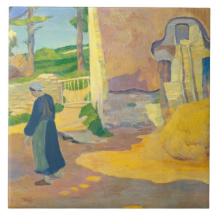 Carreau Ferme chez Le Pouldu, 1890 (huile sur la toile)