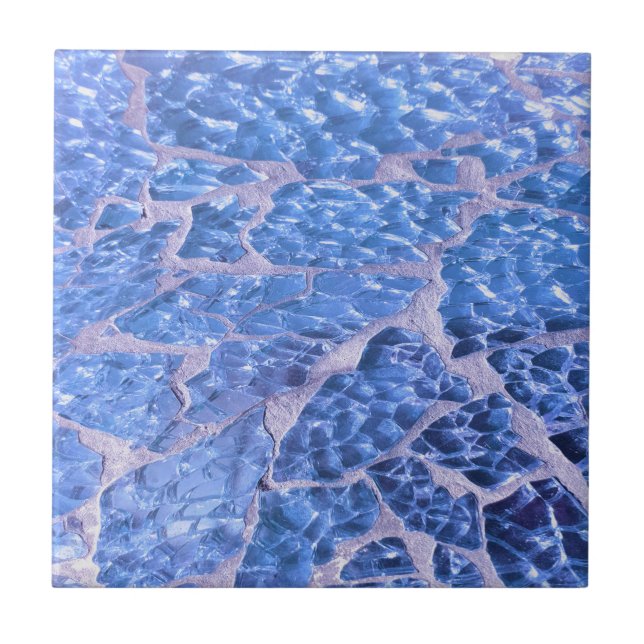 Carreau Festin Chic Parties scintillant Blue Stones (Devant)