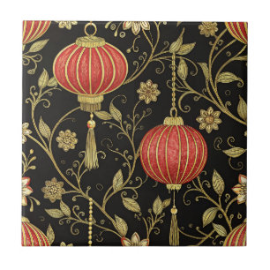 Carreau Fête des lanternes chinoise (2)