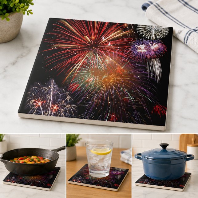 Carreau Feu d'artifice final (Fireworks Finale Tile)