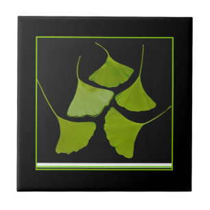 Carreau feuille de ginkgo
