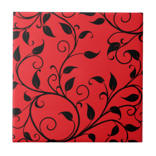 Carreau Feuille décorative