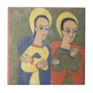 Carreau Feuille des évangiles de Gunda Gunde