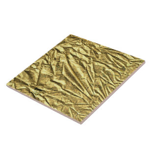 Carreau Feuille d'or brillante