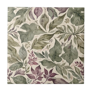 Carreau Feuille vintage