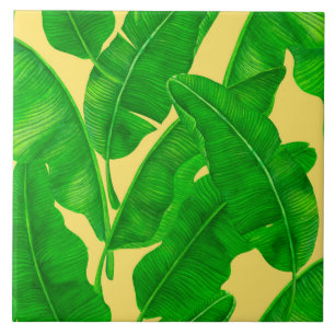 Carreau Feuilles de bananes