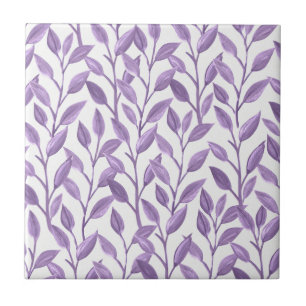 Carreau Feuilles de lavande