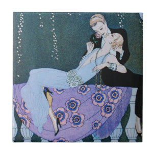 Carreau Feux d'artifice dans la tuile d'art déco de Paris