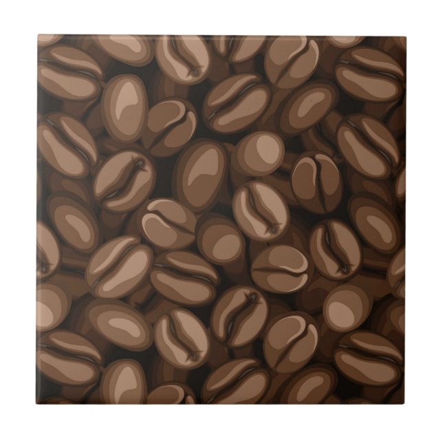 Carreau Fèves de café (Devant)