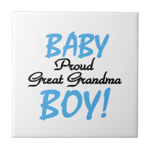 Carreau Fière Grand Grand Grand Mamie Bébé Cadeaux Garçon