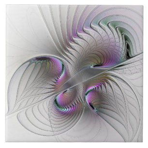 Carreau Figure de fantaisie abstraite moderne timide Art f
