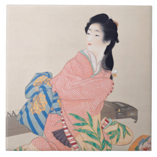 Carreau Fille Miyuki (Belle Dame Japonaise) (Asiatique)